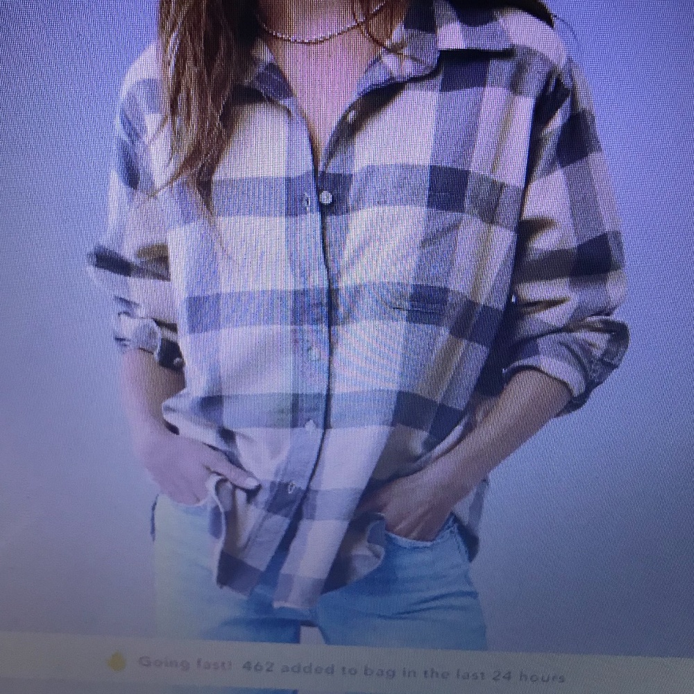 AMERICAN EAGLE FLANNEL  SHIRT SIZE SMALL NWOT